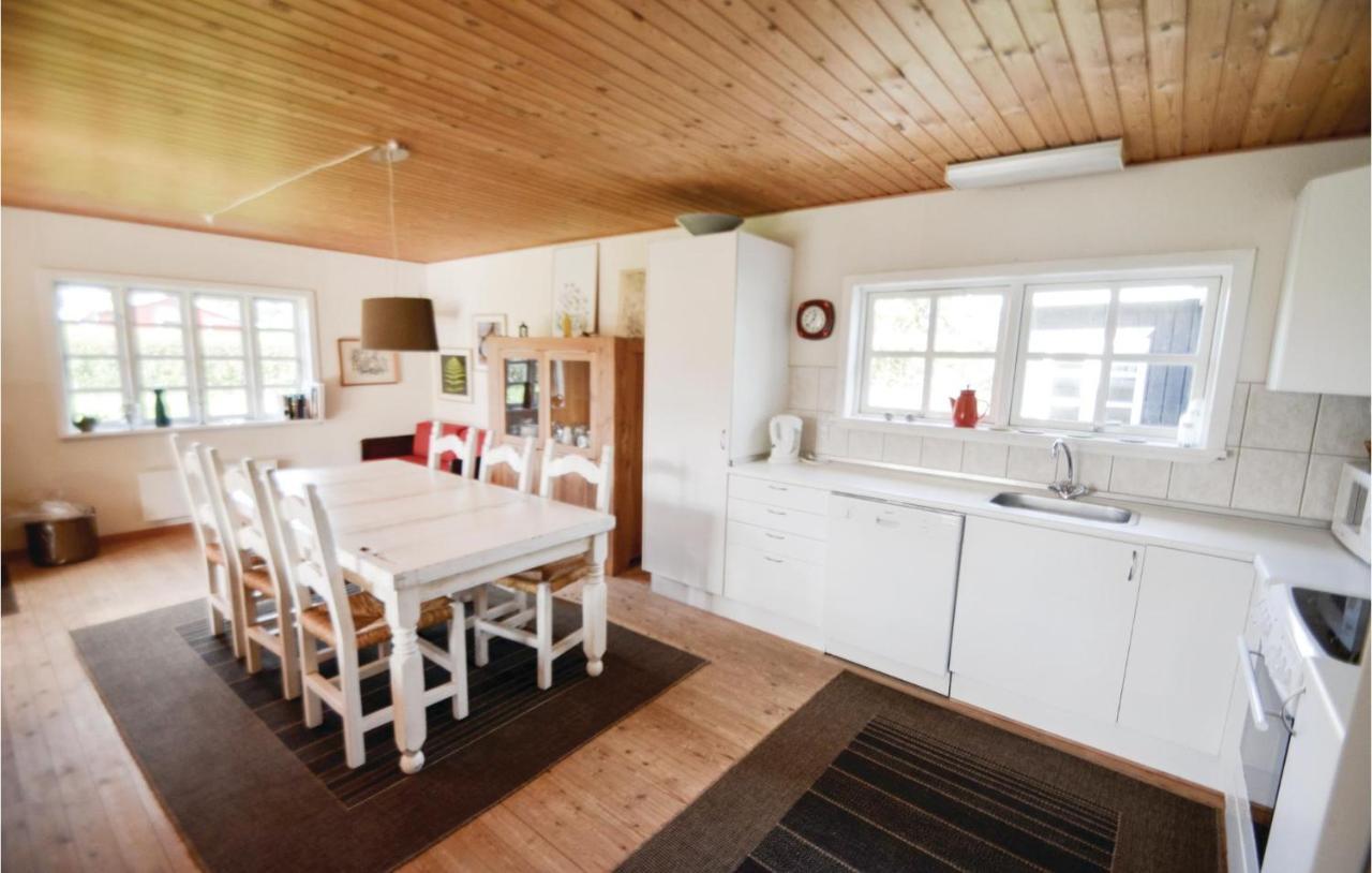 Nice Home In Knebel With Kitchen Exterior foto