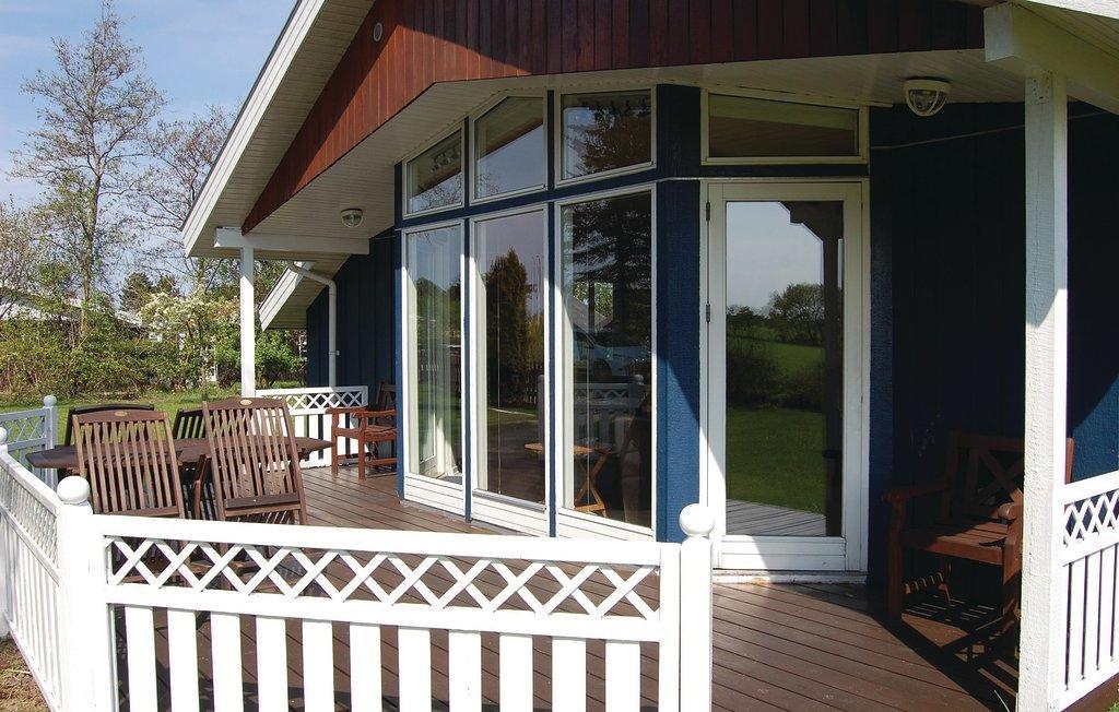 Nice Home In Knebel With Kitchen Exterior foto